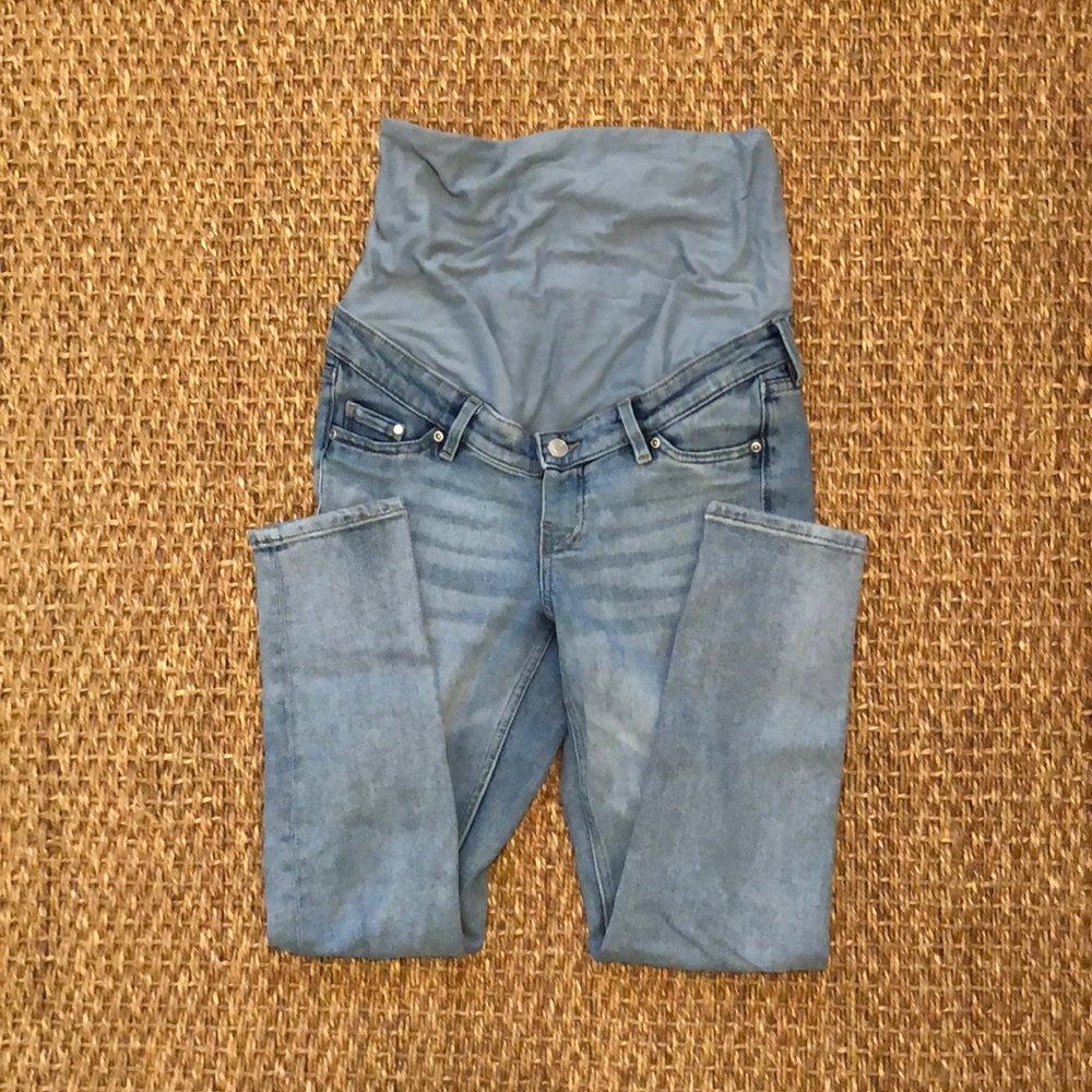 H&M Maternity Skinny Ankle Low Rib Mama Jeans sz Small